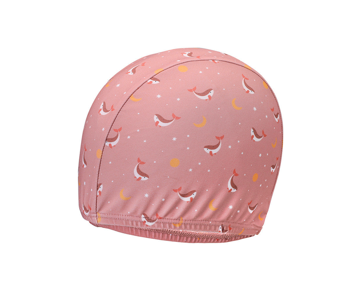 Monneka Touca Natação Infantil Whale Pink