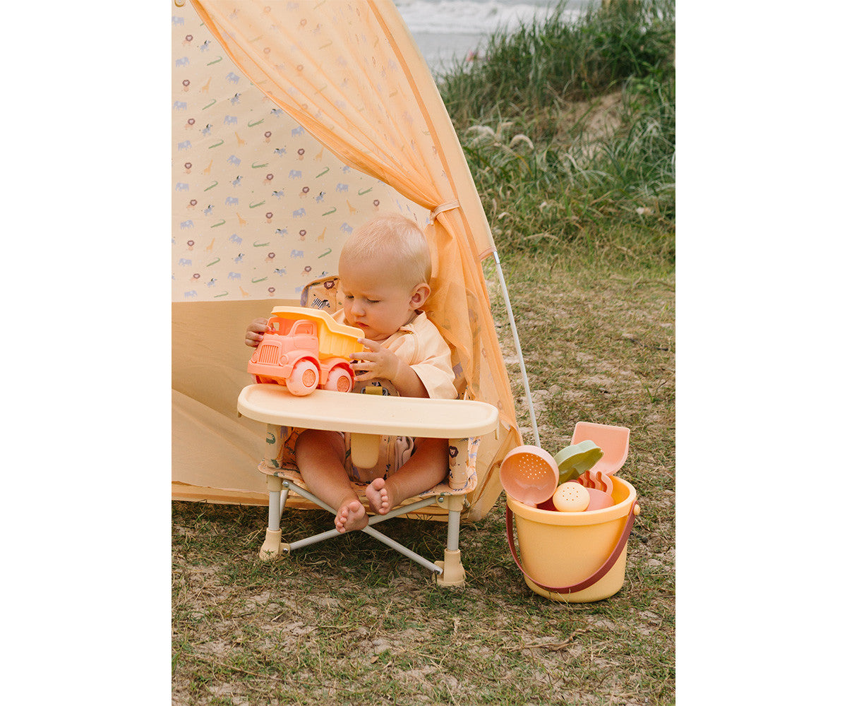 Monneka Conjunto de Brinquedos de Praia Wild Animals