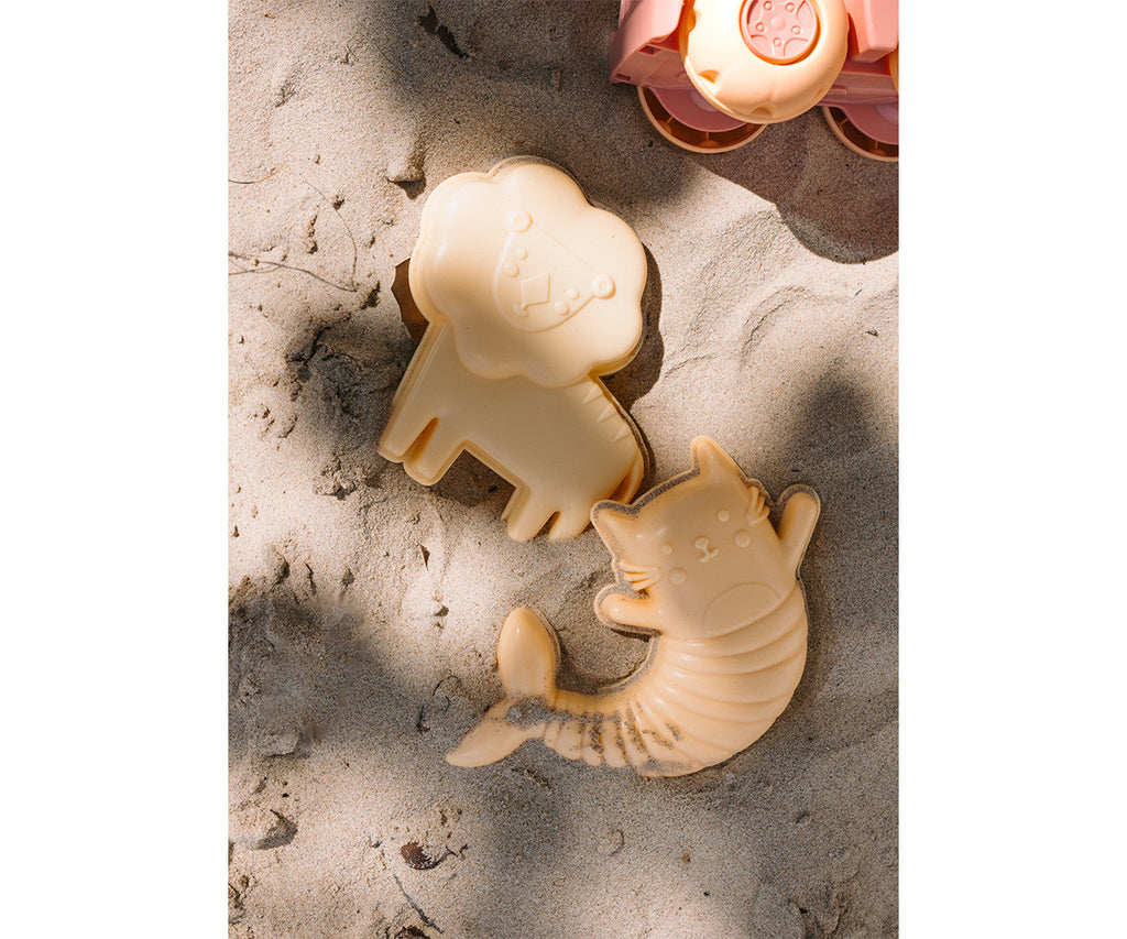 Monneka Conjunto de Brinquedos de Praia Wild Animals