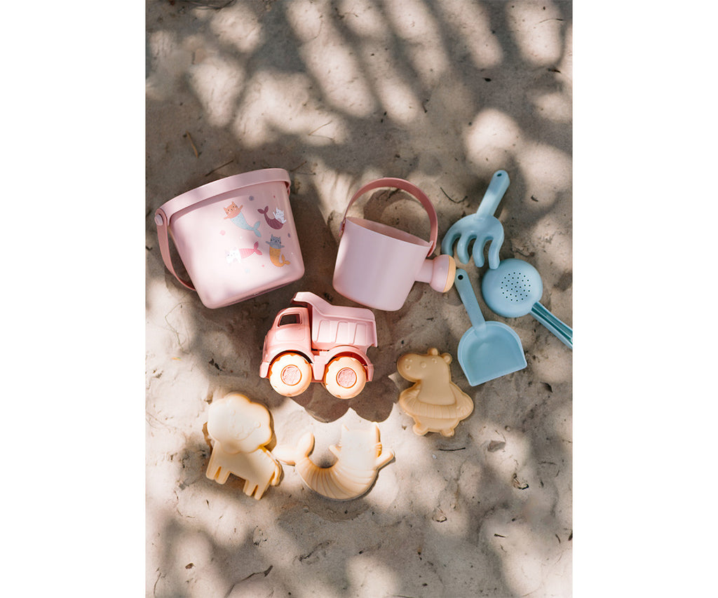 Monneka Conjunto de Brinquedos de Praia Mermaid Cats
