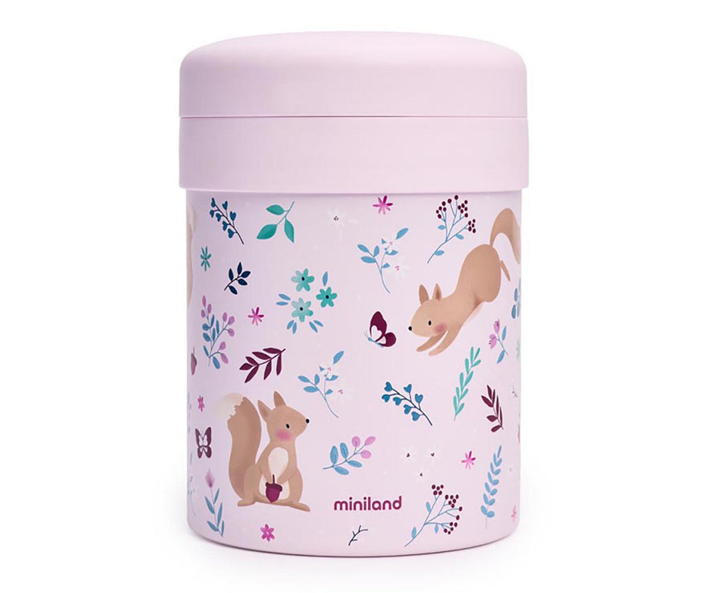 Miniland Squirrel Food Thermos 280 ml - 2 containers