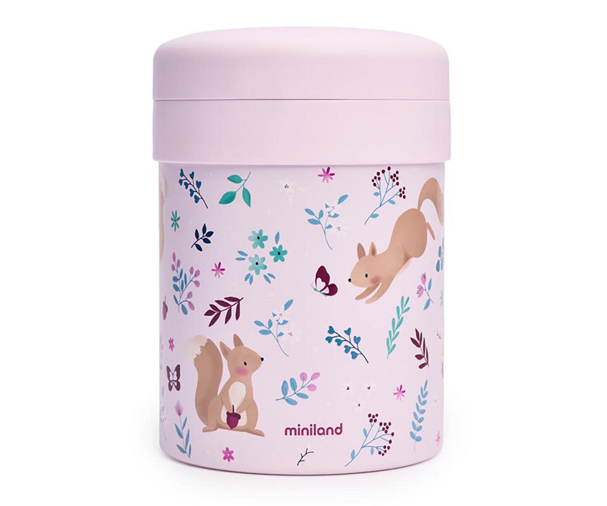 Miniland Squirrel Food Thermos 280 ml - 2 containers