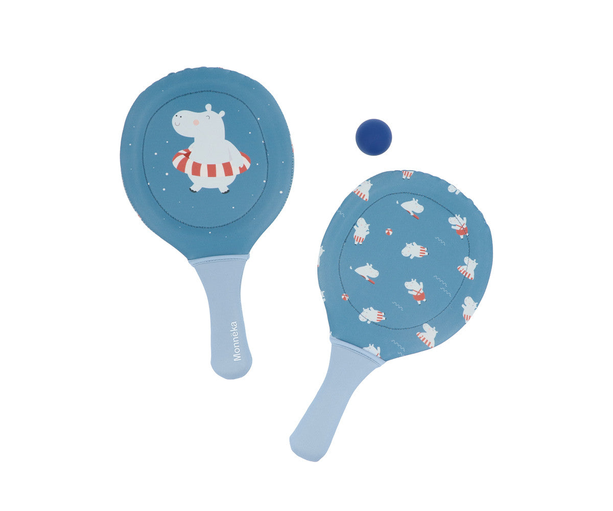 Monnëka Neoprene Rackets with Ball