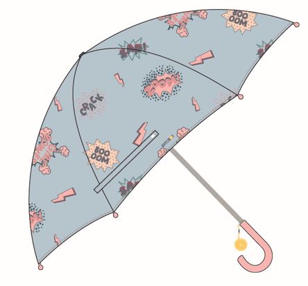 Waterlemon Guarda Chuva Explosão Azul e Rosa