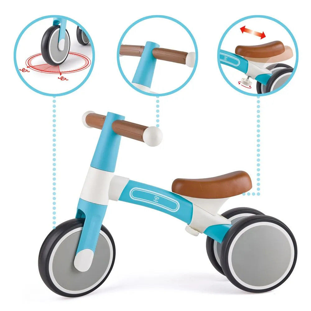 Bicicleta de equilibrio Hape Mi primera Vespa azul