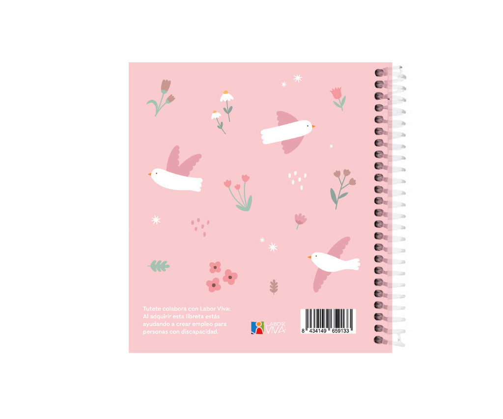Tutete Agenda de Infantário Blossom Birds