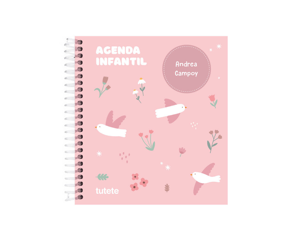 Tutete Agenda de Infantário Blossom Birds
