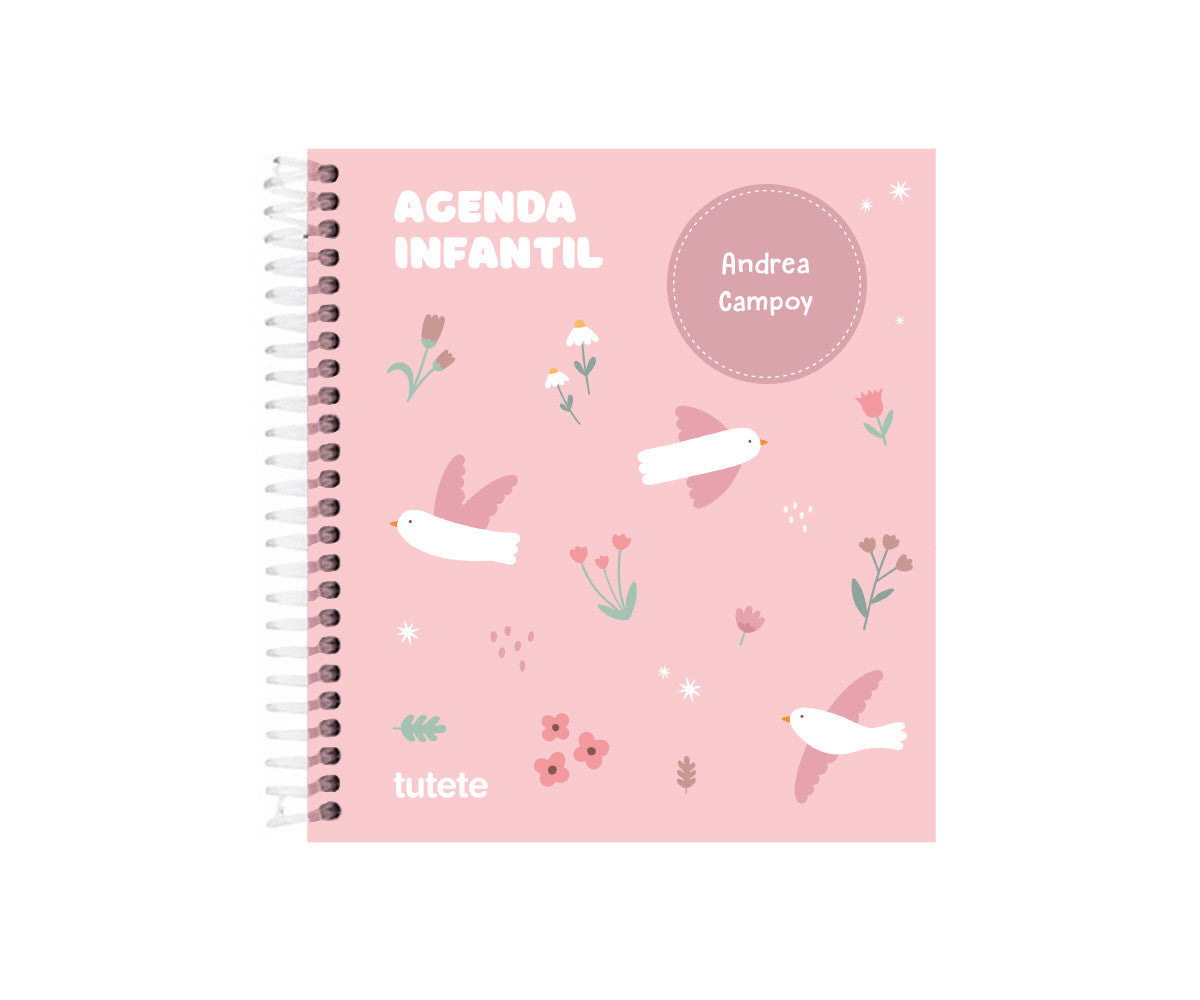 Tutete Agenda de Infantário Blossom Birds
