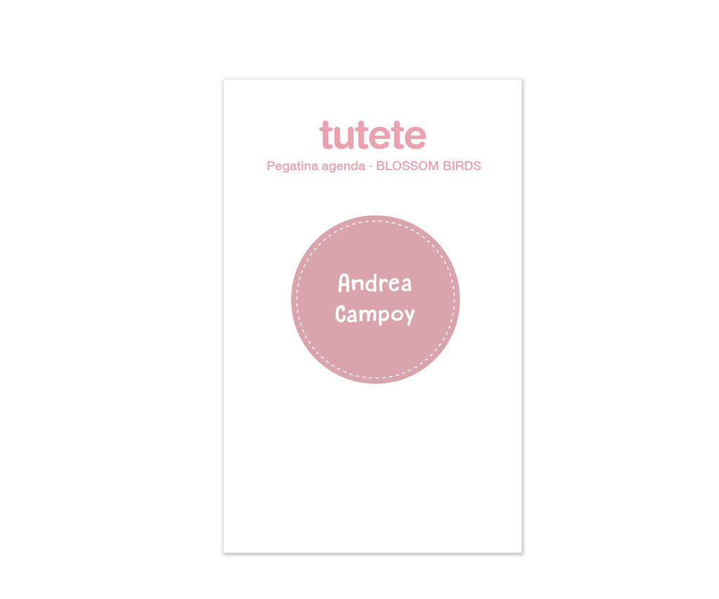 Tutete Agenda de Infantário Blossom Birds