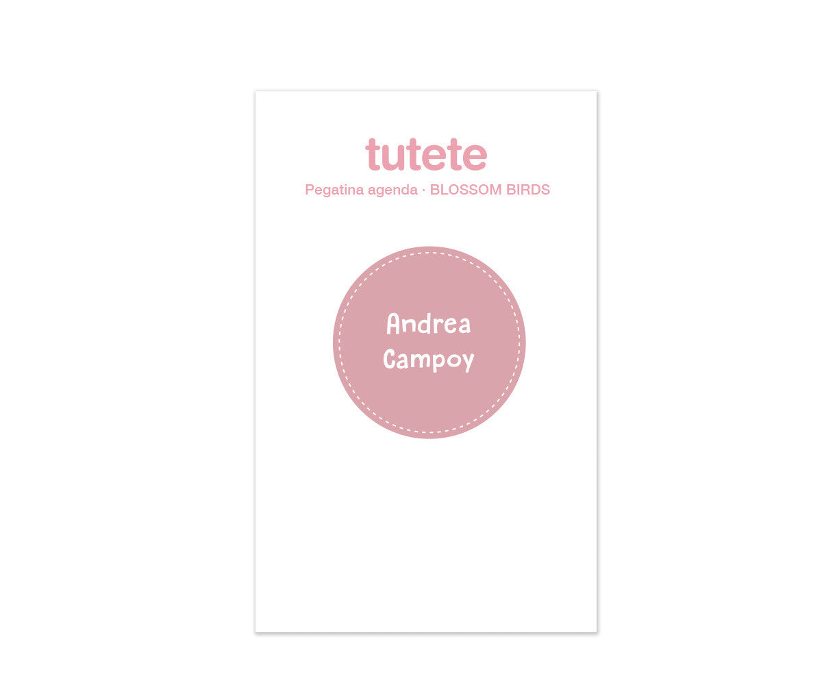 Tutete Agenda de Infantário Blossom Birds