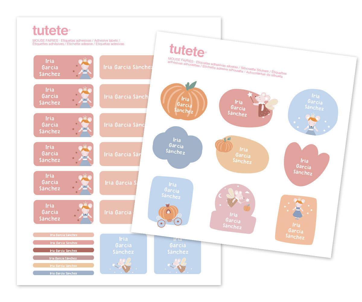 Tutete Adesivos de Objetos Mouse Fairies