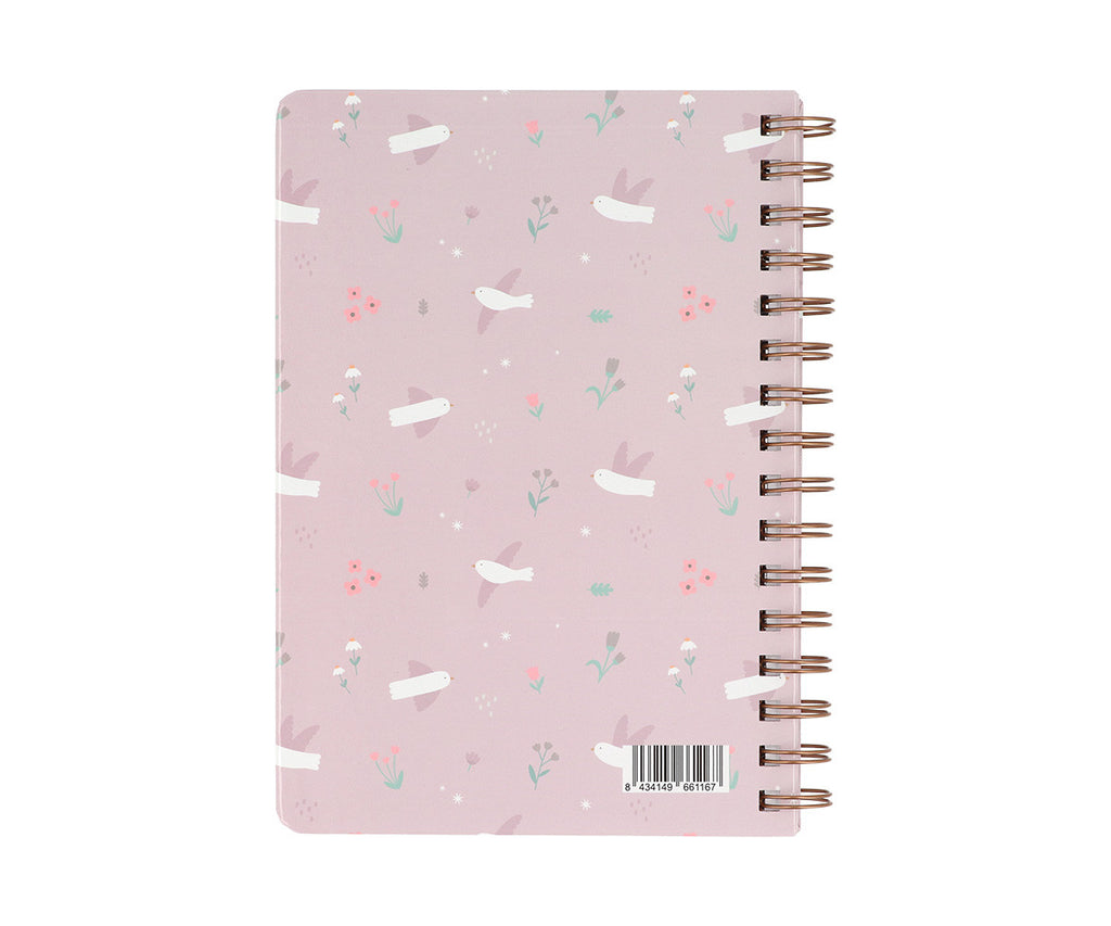 Tutete Caderno Escolar Blossom Birds