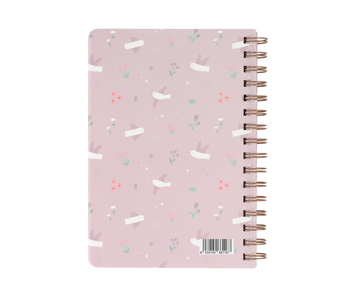 Tutete Caderno Escolar Blossom Birds