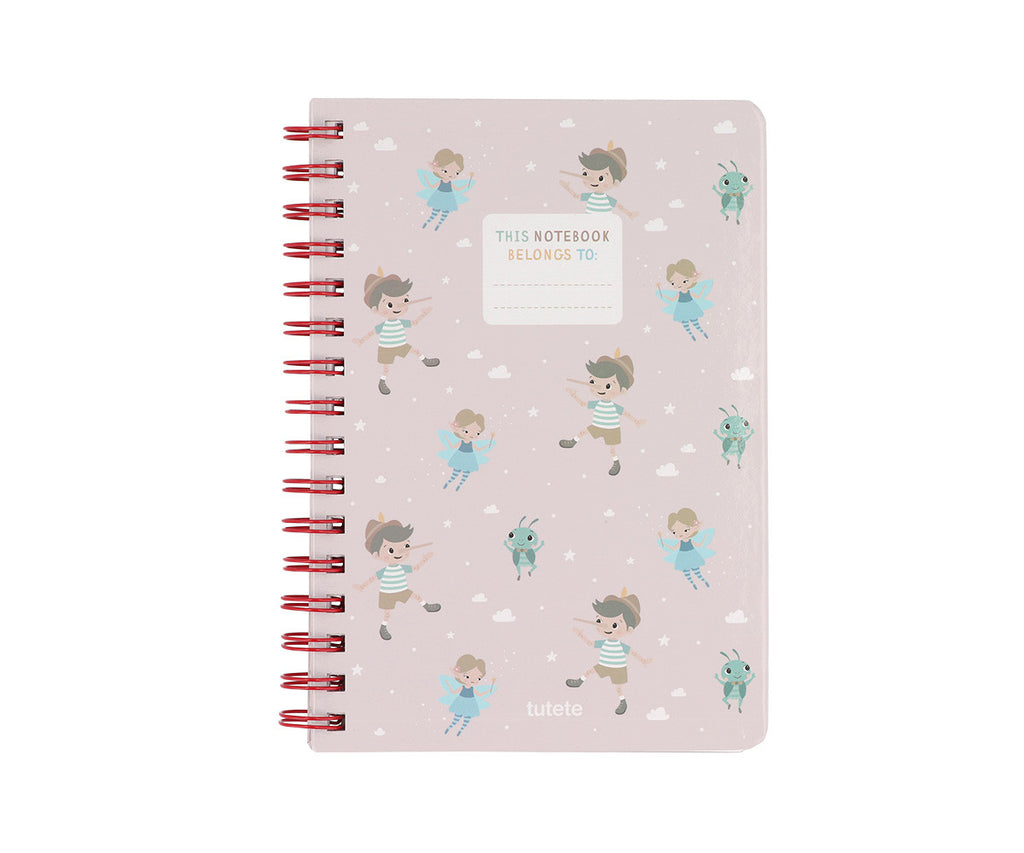 Tutete Caderno Escolar Pinóquio