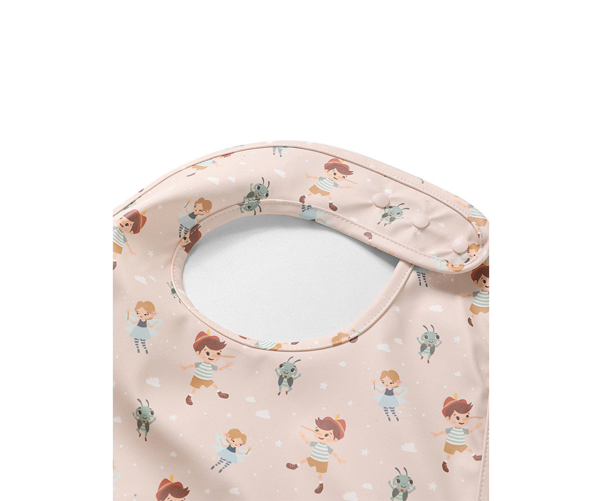 Tutete Babete Impermeável com Bolso Pinóquio