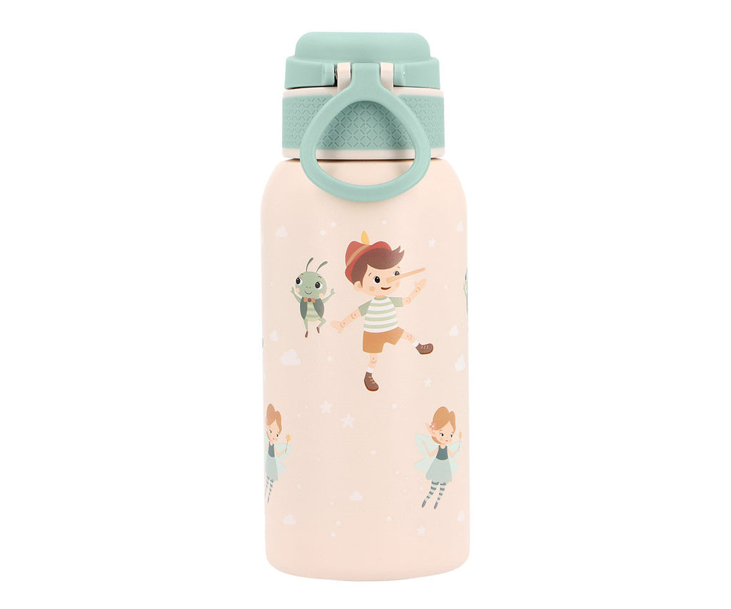 Tutete Garrafa Térmica de Aço 500 ml Pinóquio