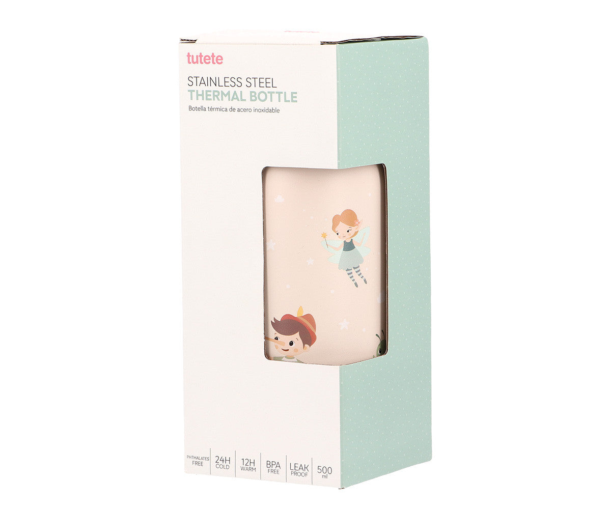 Tutete Garrafa Térmica de Aço 500 ml Pinóquio