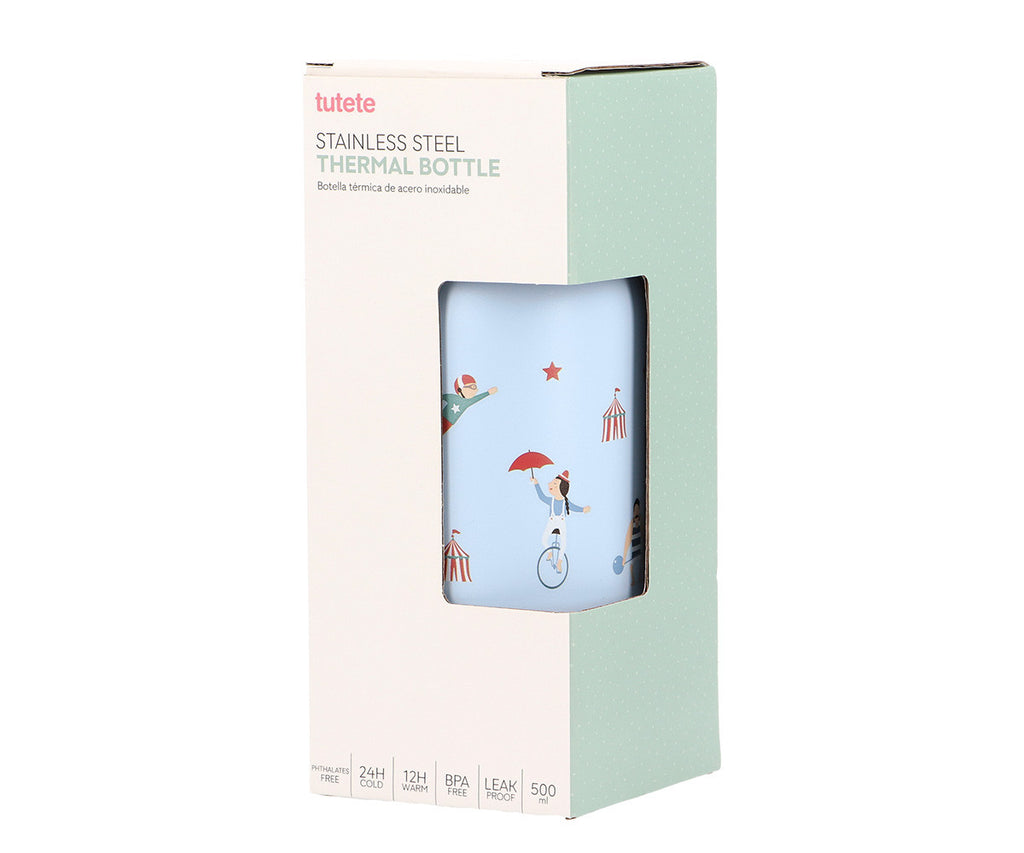 Tutete Garrafa Térmica de Aço 500 ml Circus Show