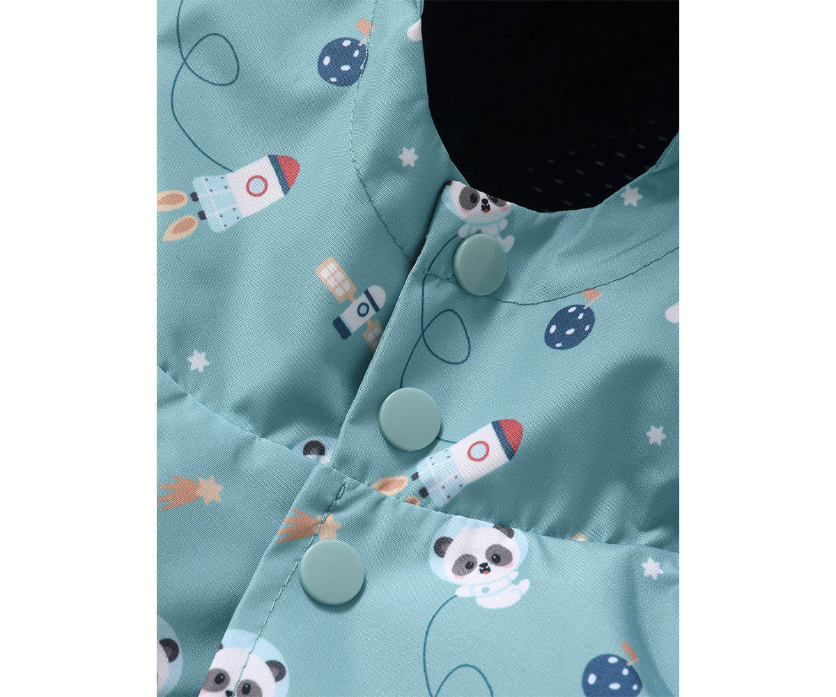 Tutete Capa de Chuva Pandas in Space