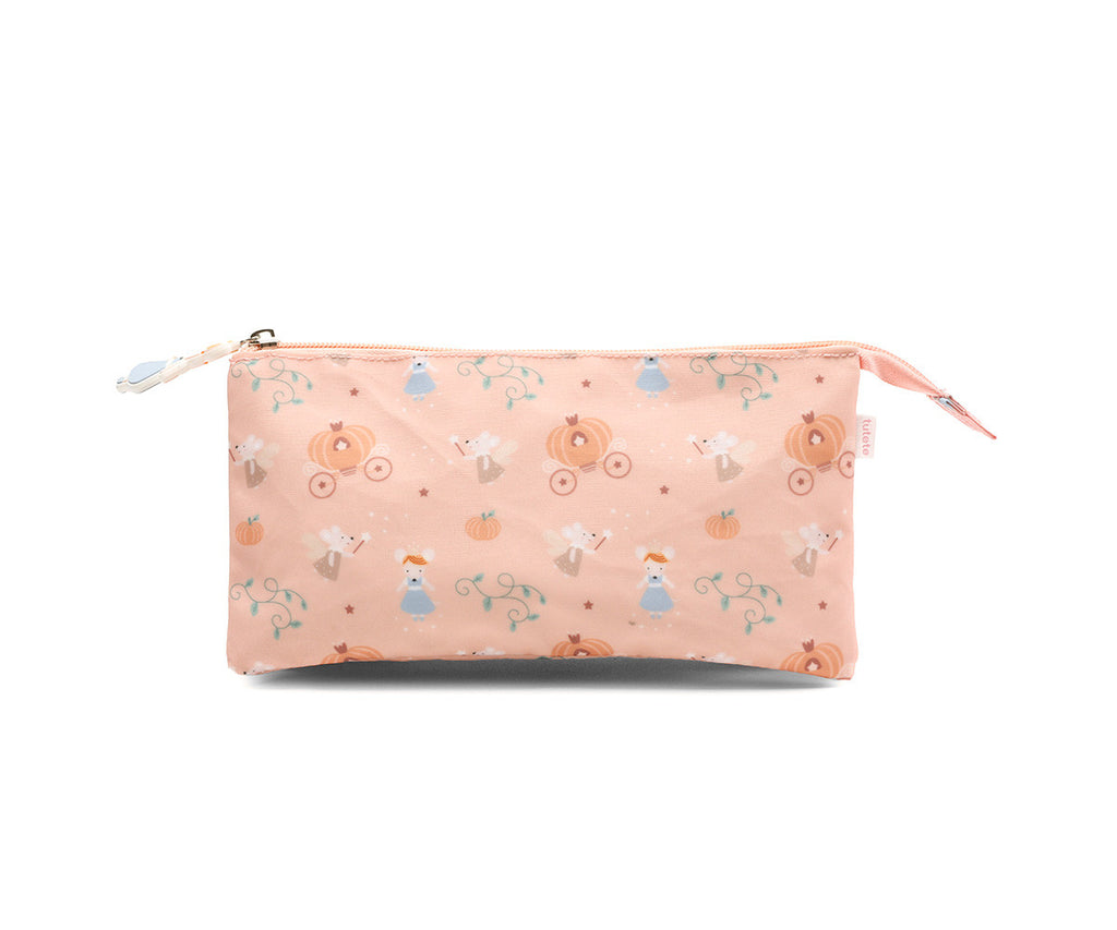 Tutete Estojo com 3 Compartimentos Personalizável Mouse Fairies