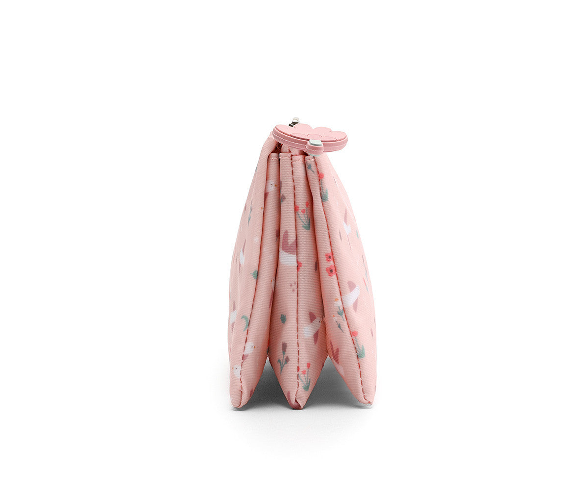 Tutete Estojo com 3 Compartimentos Personalizável Blossom Birds