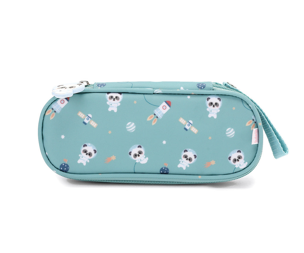 Tutete Bolsa de Pequeno-Almoço Térmica Personalizável Pandas in Space