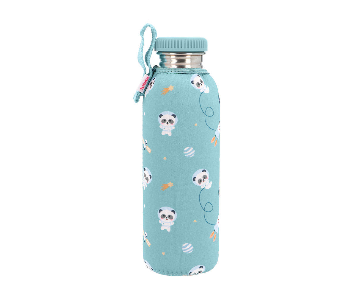 Tutete Garrafa de Aço Pandas in Space 750 ml