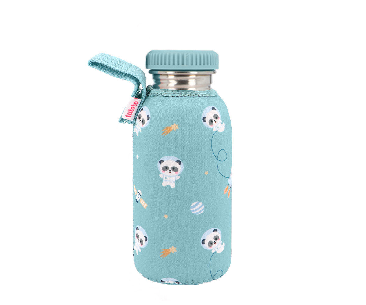 Tutete Garrafa de Aço Pandas in Space 500 ml