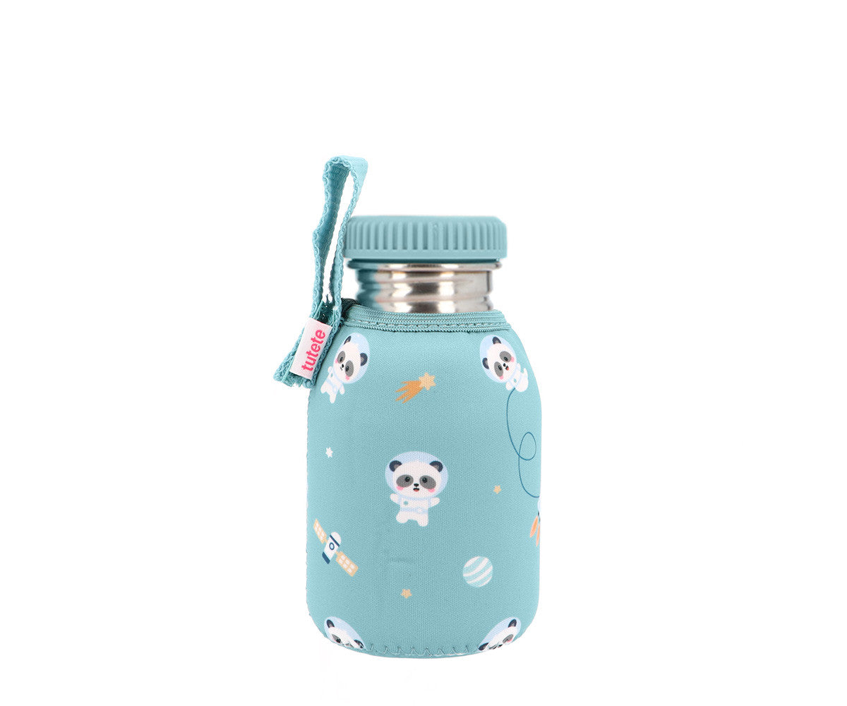 Tutete Garrafa de Aço Pandas in Space 350 ml