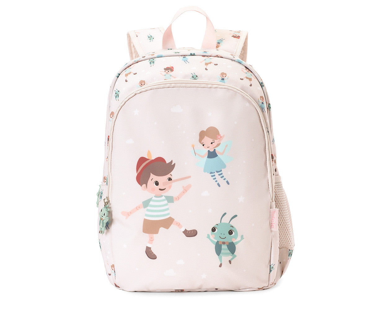 Tutete - Mochila Média + Porta-chaves Personalizável The Wooden Boy