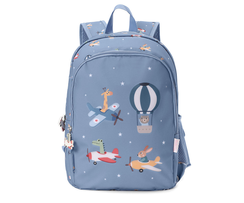 Tutete - Mochila Média + Porta-chaves Personalizável Planes