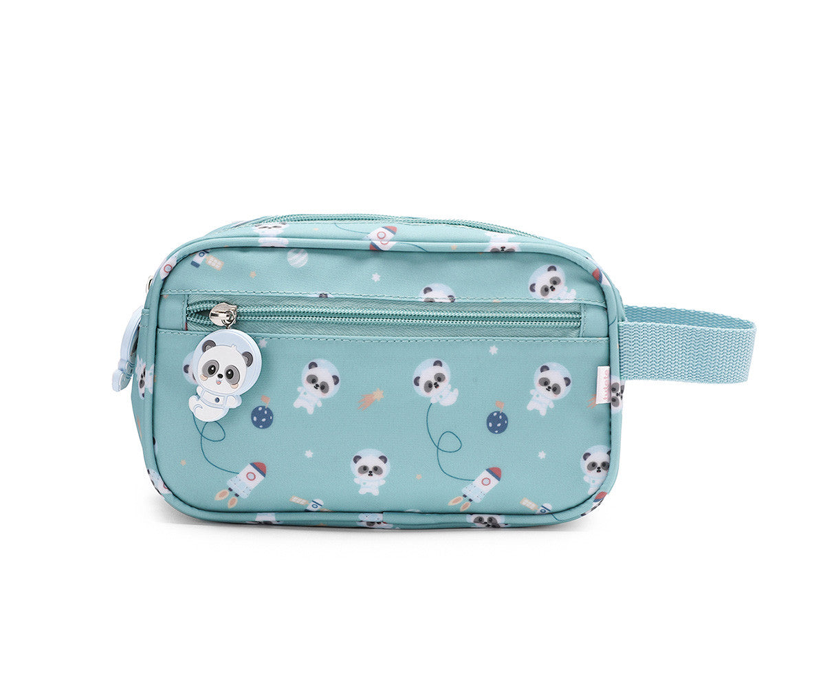 Tutete Bolsa de Higiene Personalizável Pandas in Space