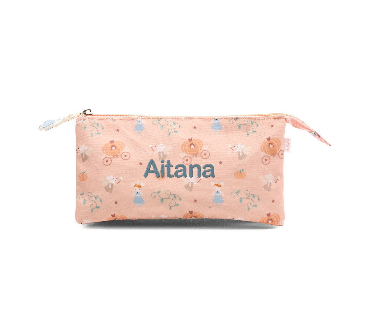 Tutete Estojo com 3 Compartimentos Personalizável Mouse Fairies