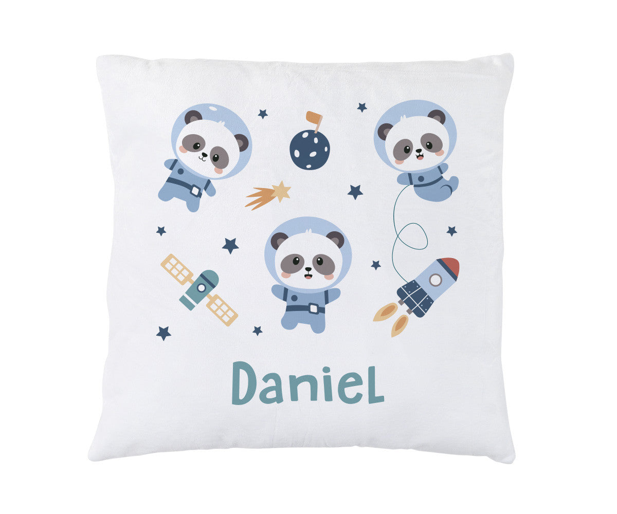 Tutete Almofada Personalizada Pandas in Space