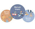 Tutete Pack de 3 Pins Personalizados Planes