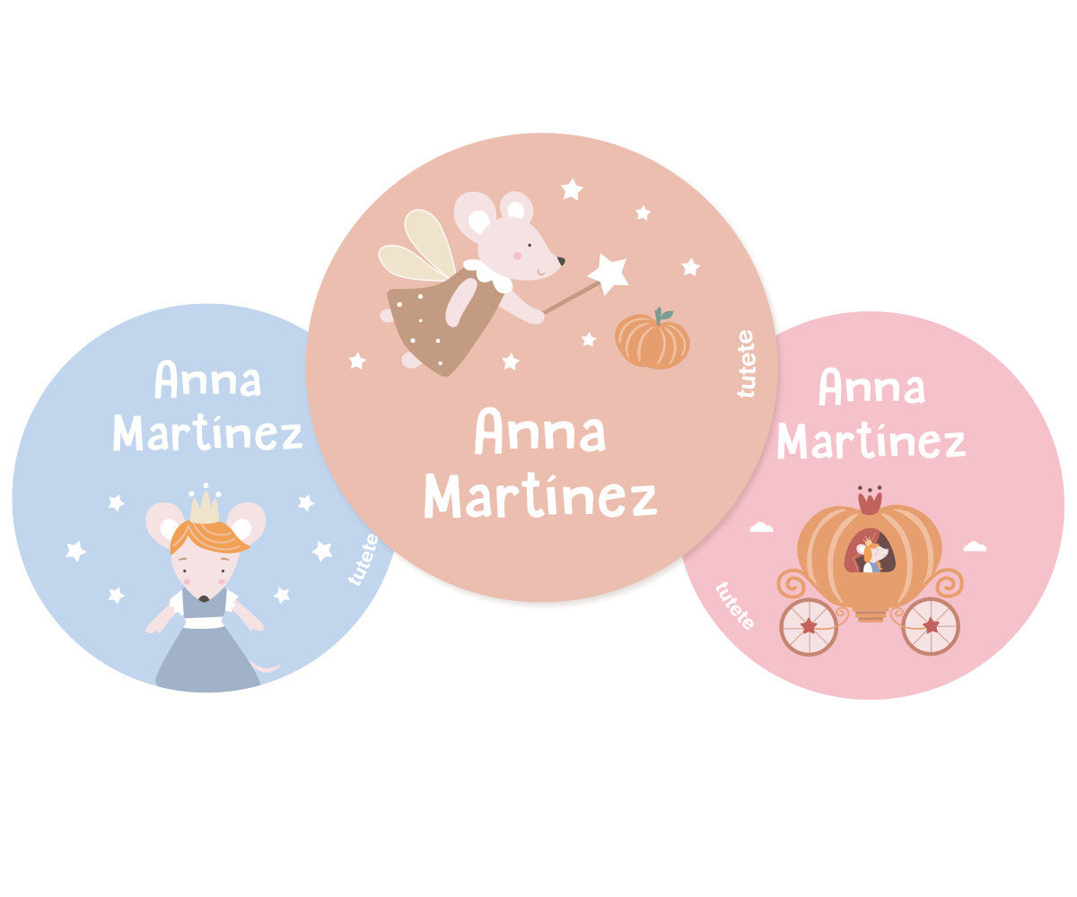Tutete Pack de 3 Pins Personalizados Mouse Fairies