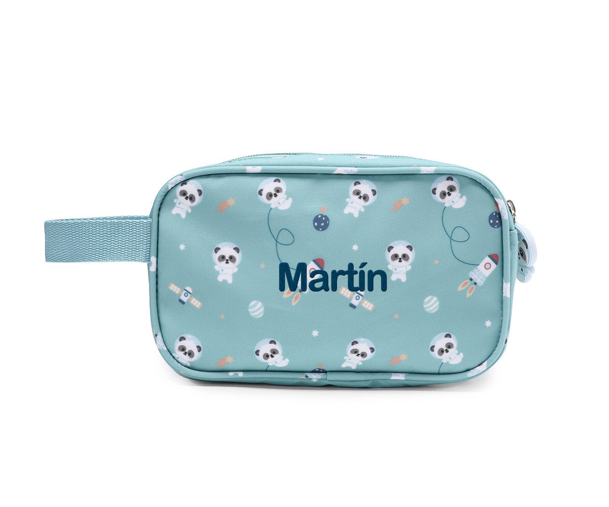 Tutete Bolsa de Higiene Personalizável Pandas in Space