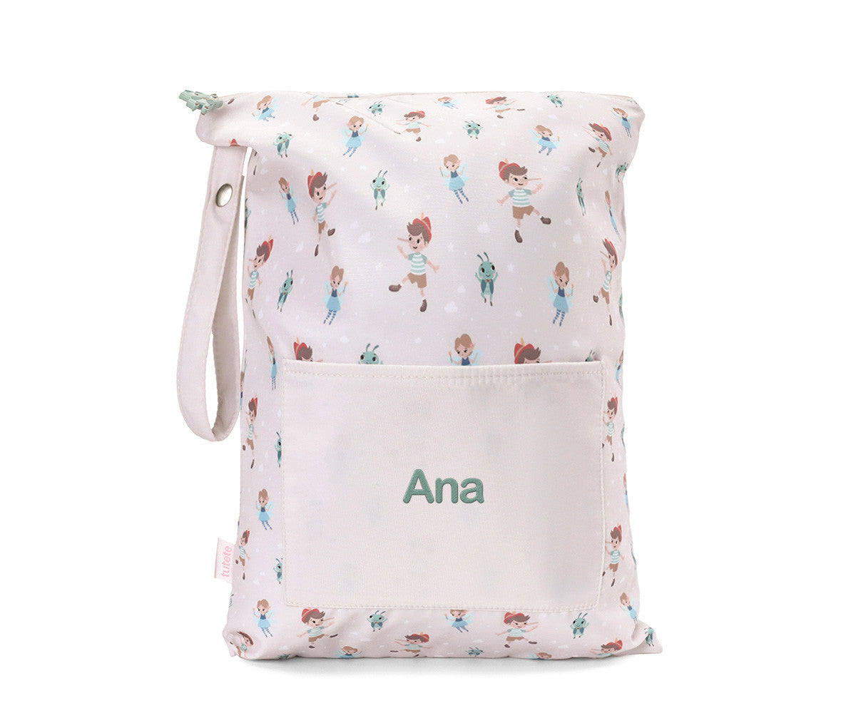 Tutete Bolsa Impermeável Grande Personalizável Pinóquio