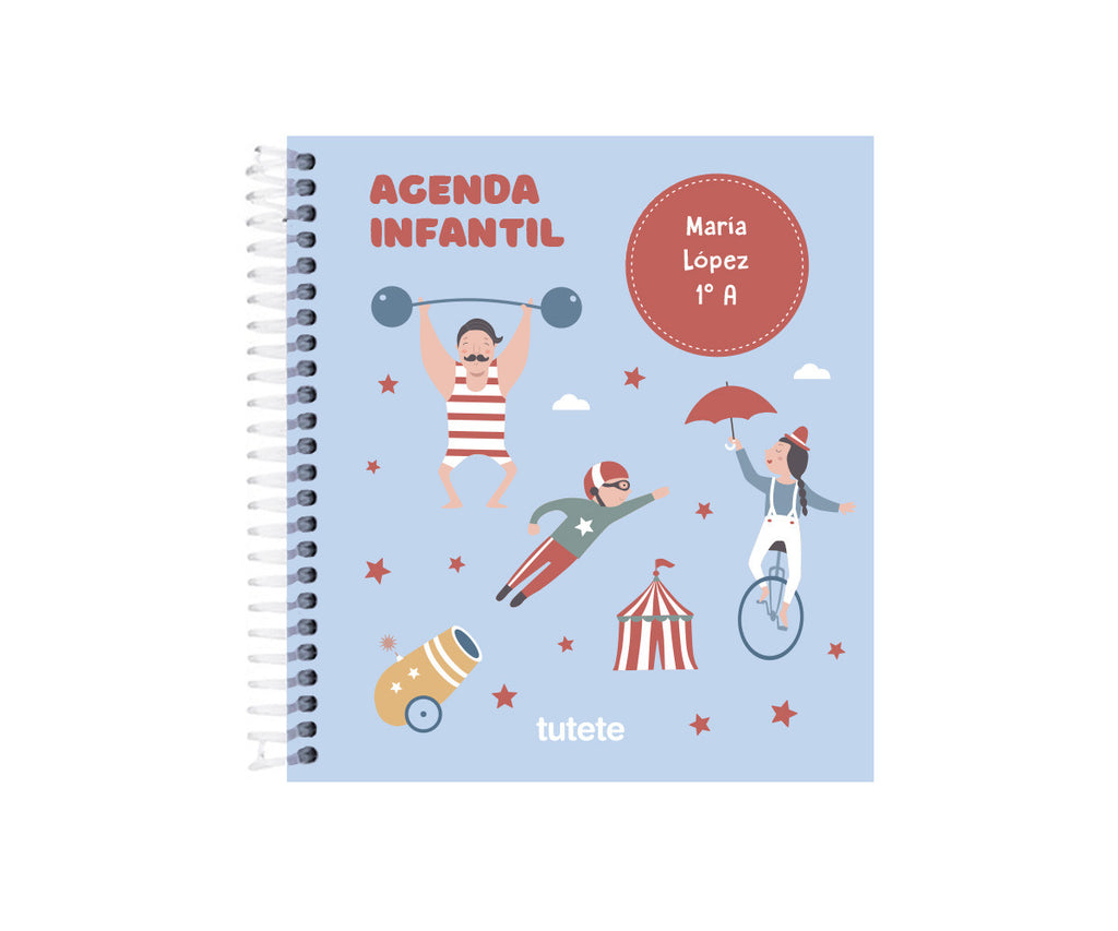Tutete Agenda de Infantário Circus Show