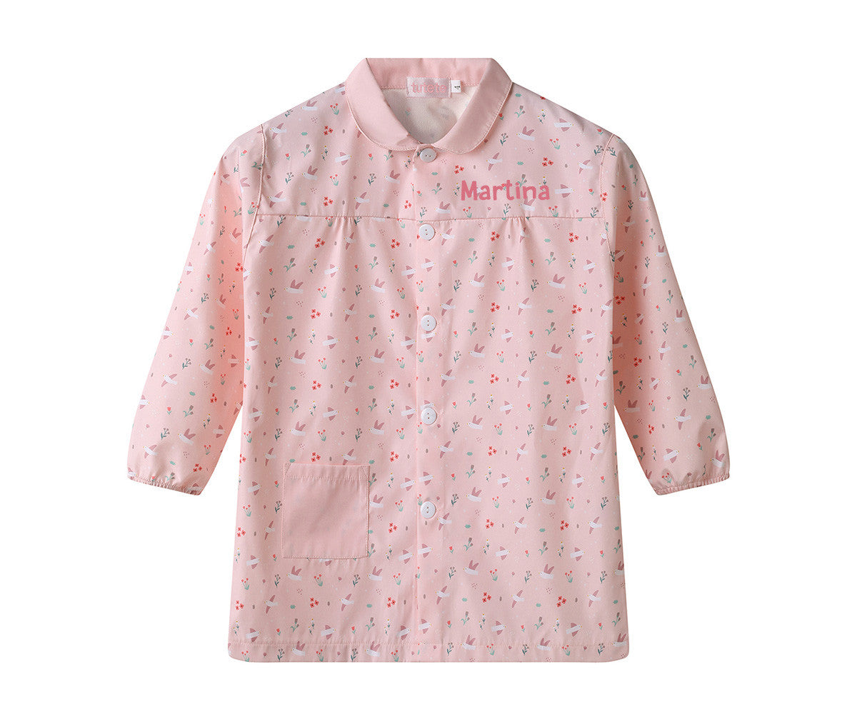 Tutete Bata com Botões Personalizável Blossom Birds