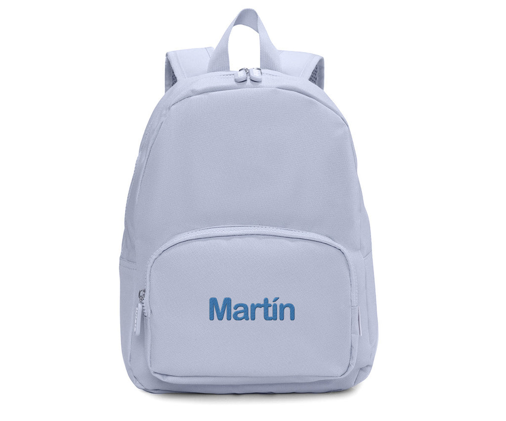 Tutete - Mochila Solid Color Sky + 6 Selos Autocolantes Space