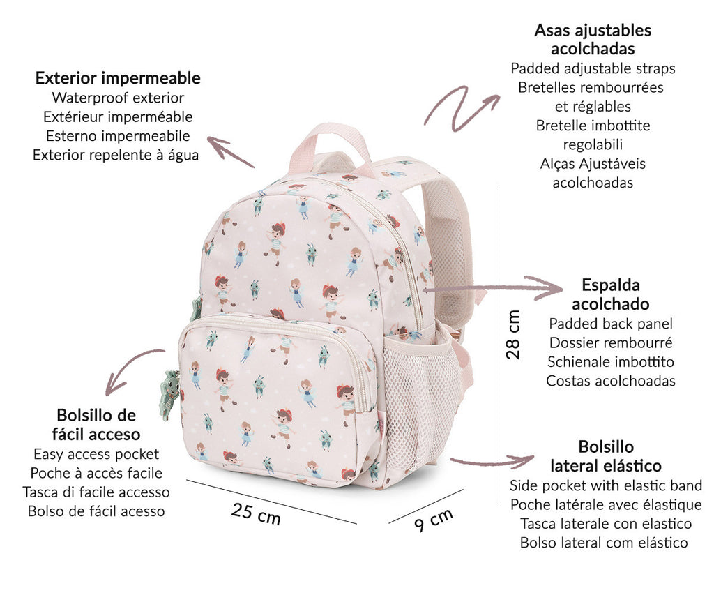 Mochila Tutete The Wooden Boy