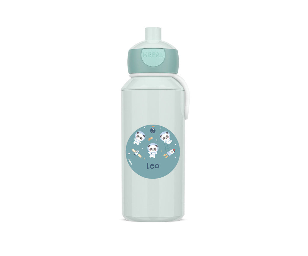 Tutete Garrafa Pop-Up Campus 400 ml Pandas in Space