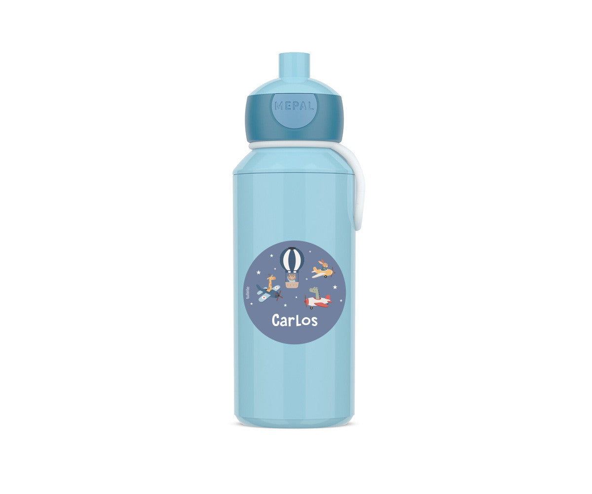 Tutete Garrafa Pop-Up Campus 400 ml Planes
