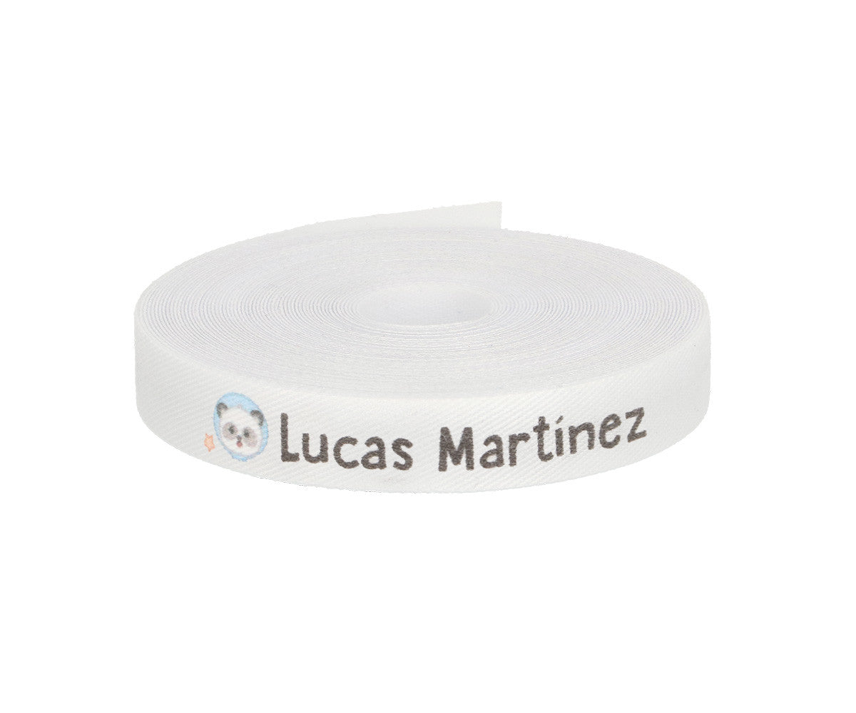 Tutete Fita de Marcar Roupa Personalizada Pandas in Space