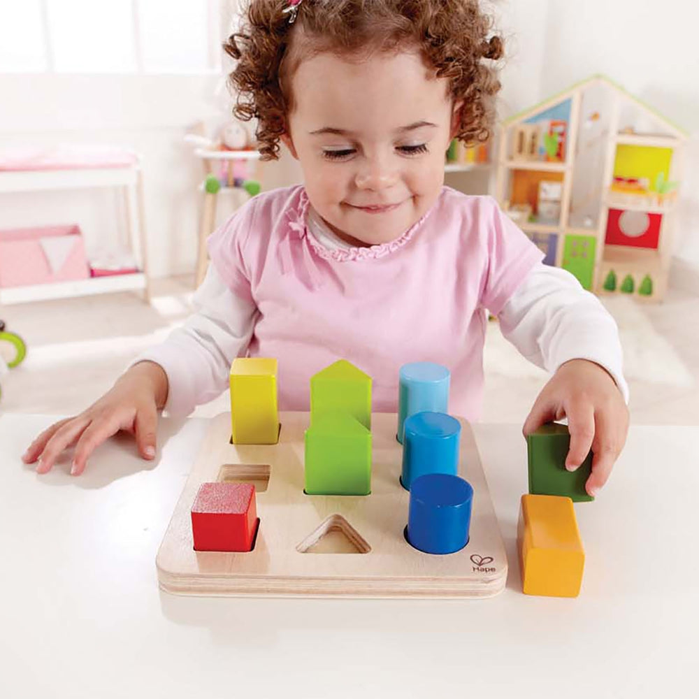 Juego de combinación de colores y formas Hape