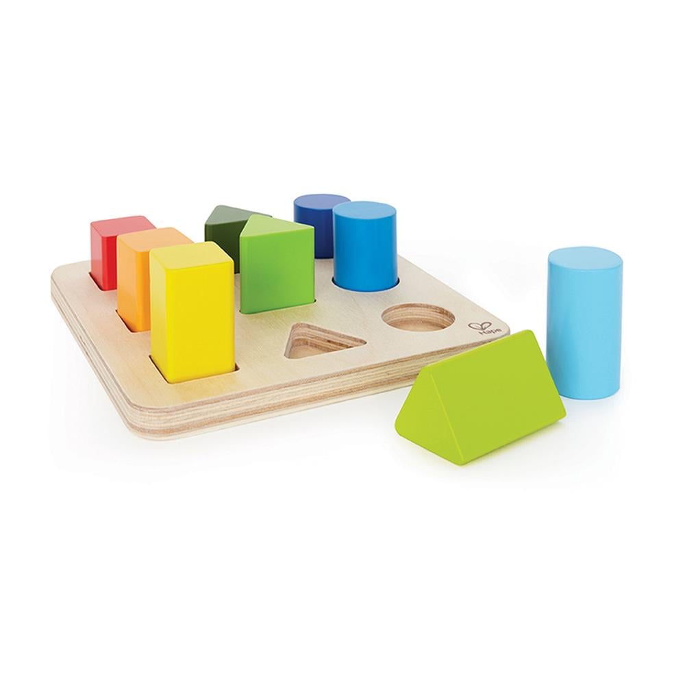 Hape Jogo de Encaixes cores e formas