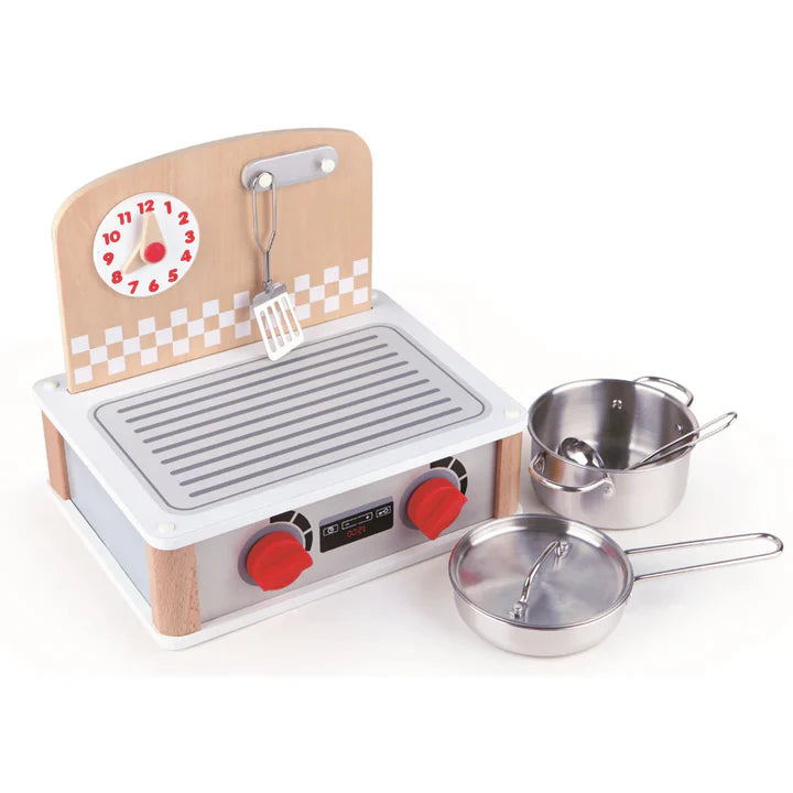 Hape Fogão e Grelhador - Cozinha 2 em 1