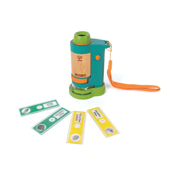 Microscopio de bolsillo Hape 