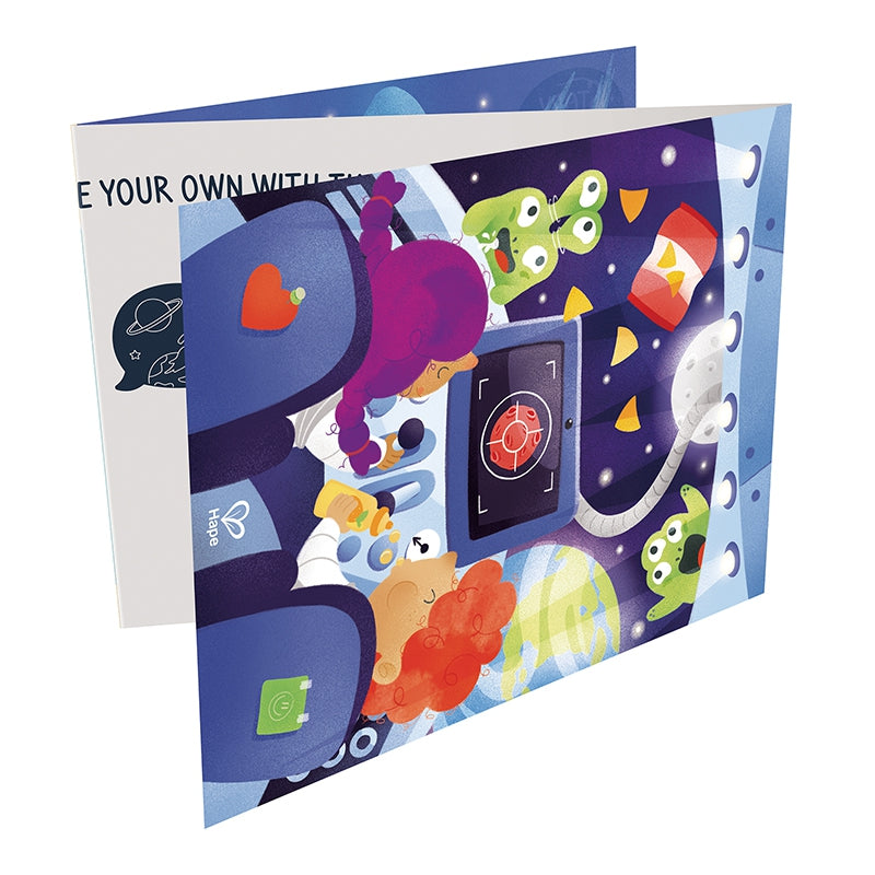 Hape Puzzle Espaço 3 em 1